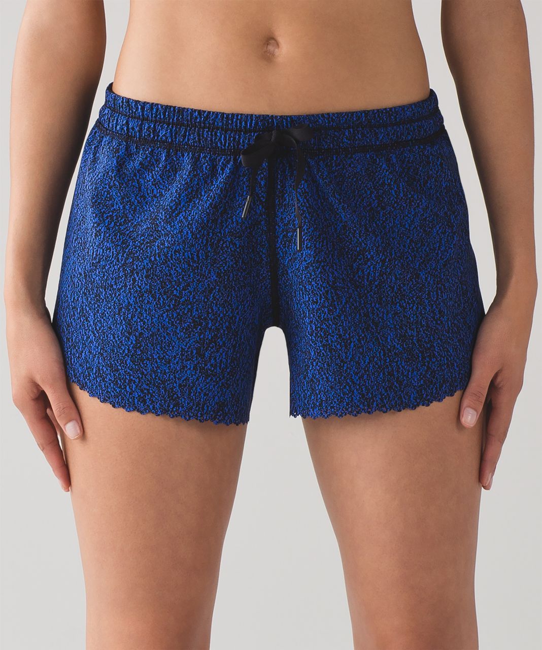 Lululemon Hit It Short (3 1/2") - Circuit Cerulean Blue Black