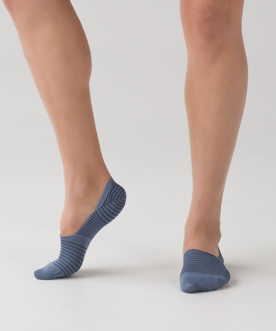 Lululemon Secret Sock - Blue Denim / Astro Blue / Filtered Orange