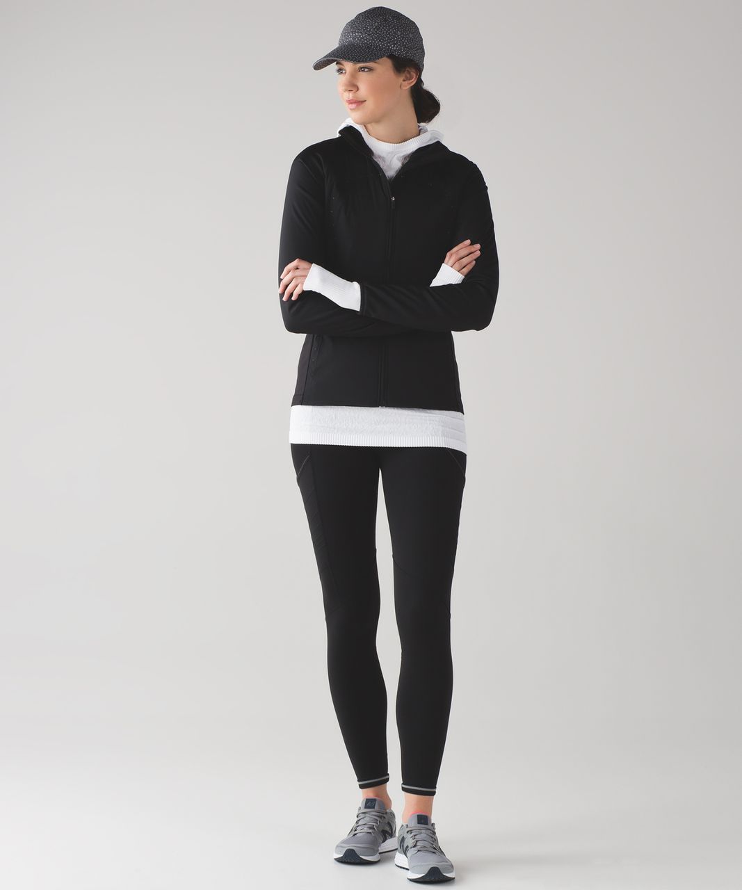 Lululemon Race To Place Run Hat 2.0 (Reflective) - Frozen Fizz Reflective Black