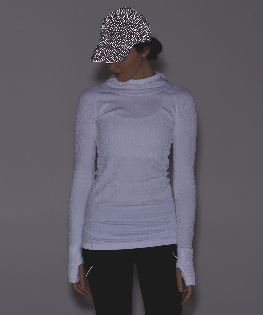 Lululemon Race To Place Run Hat 2.0 (Reflective) - Frozen Fizz Reflective Black