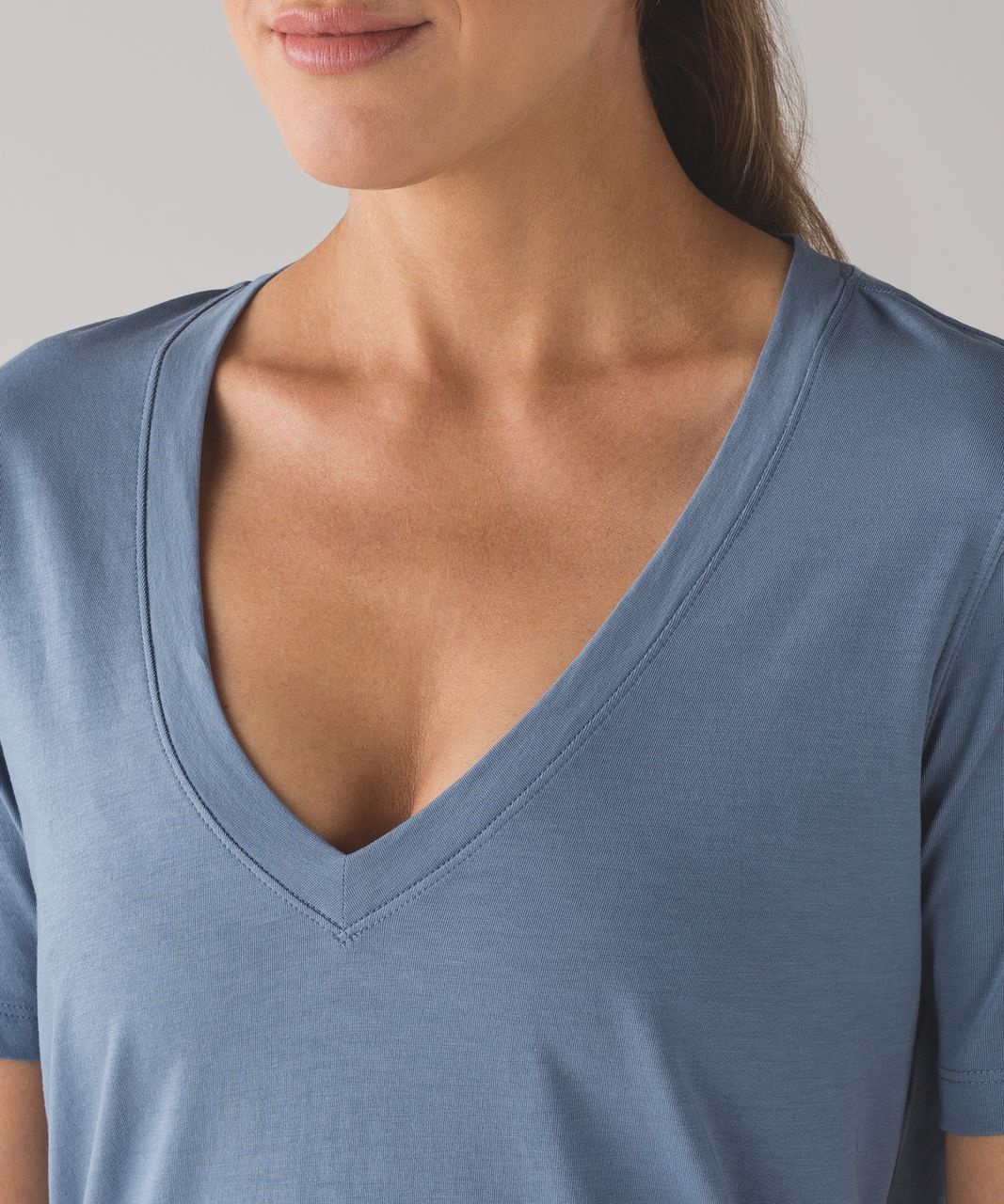 Lululemon Love Tee IV - Blue Denim - lulu fanatics