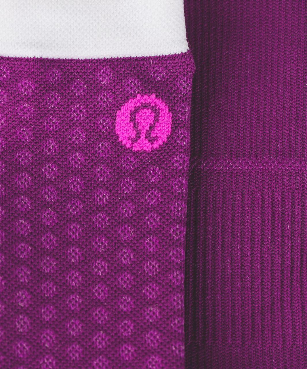 Lululemon Light Speed Sock *Silver - Aurora / Polar Pink / Pow Pink