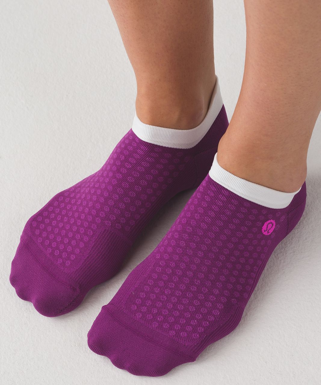 Lululemon Light Speed Sock *Silver - Aurora / Polar Pink / Pow Pink