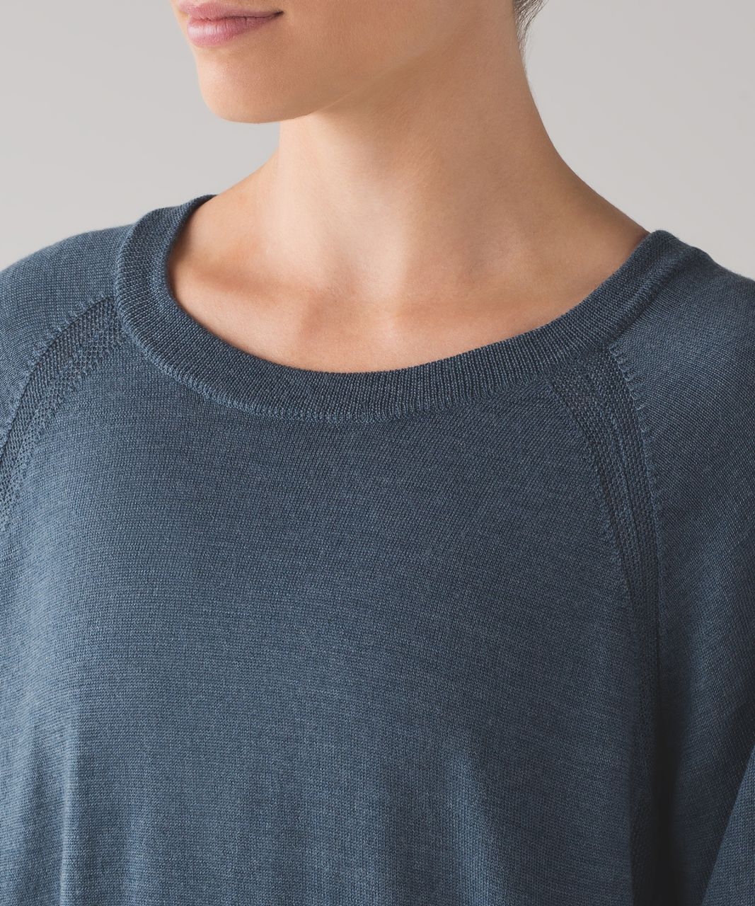 Lululemon Rising Salutation Sweater - Heathered Astro Blue