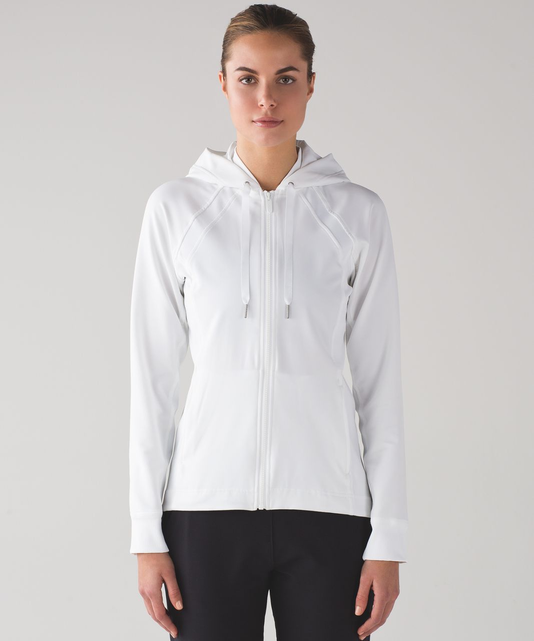 Lululemon Get Ready Jacket - White - lulu fanatics