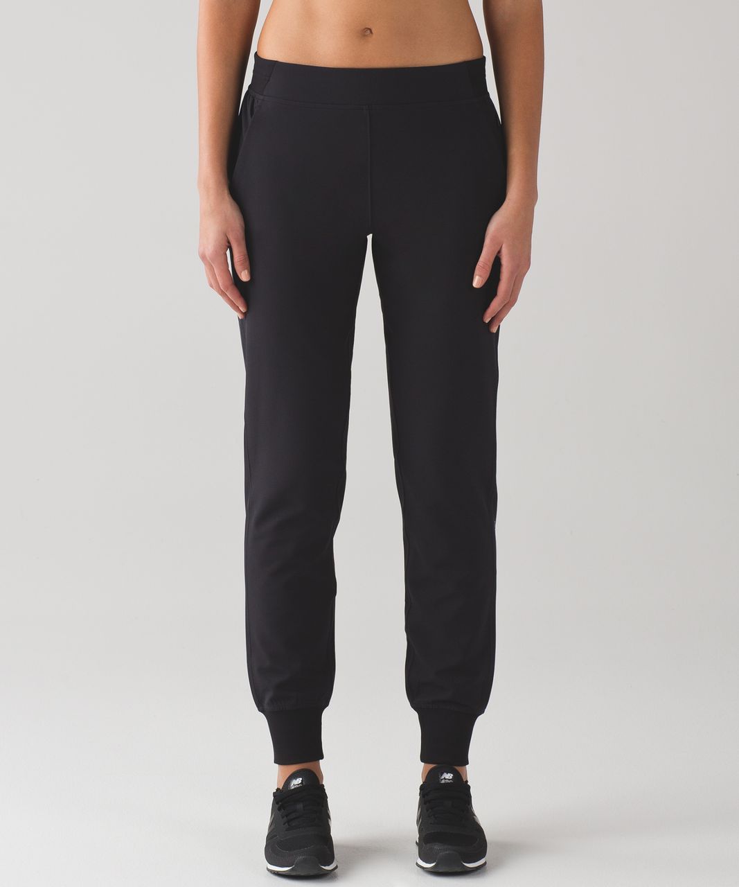 lulu black joggers