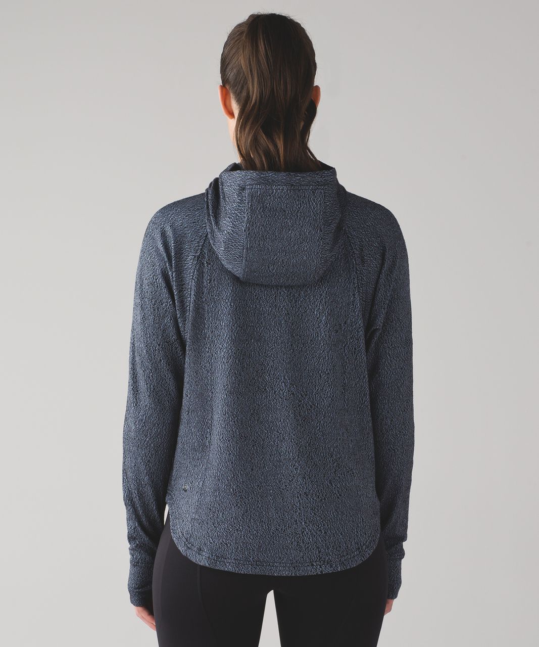 Lululemon Scuba Pullover - Washed Blue Charcoal - lulu fanatics