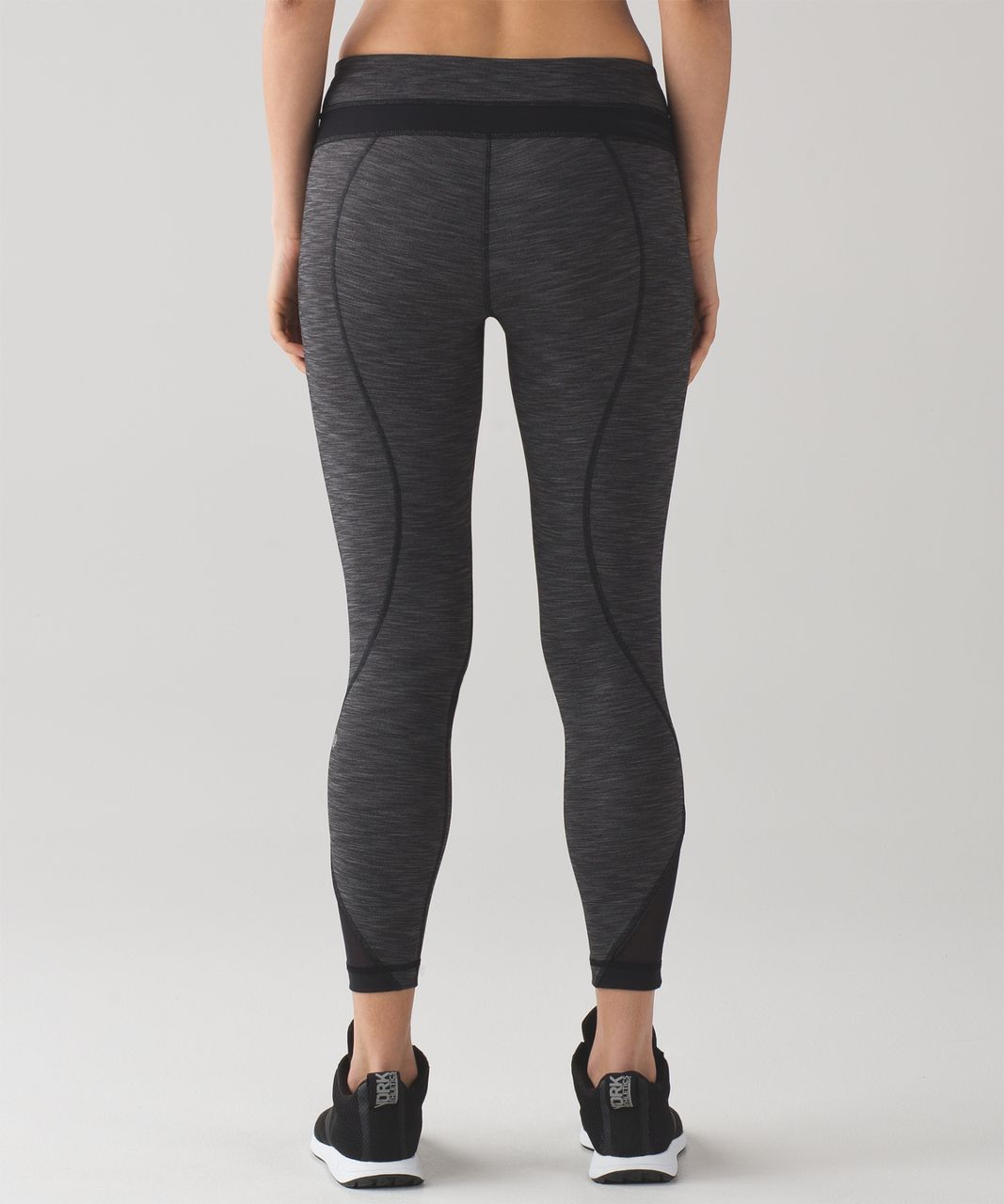 Lululemon Inspire Crop II Mesh Black 8 Black: Buy Online at Best