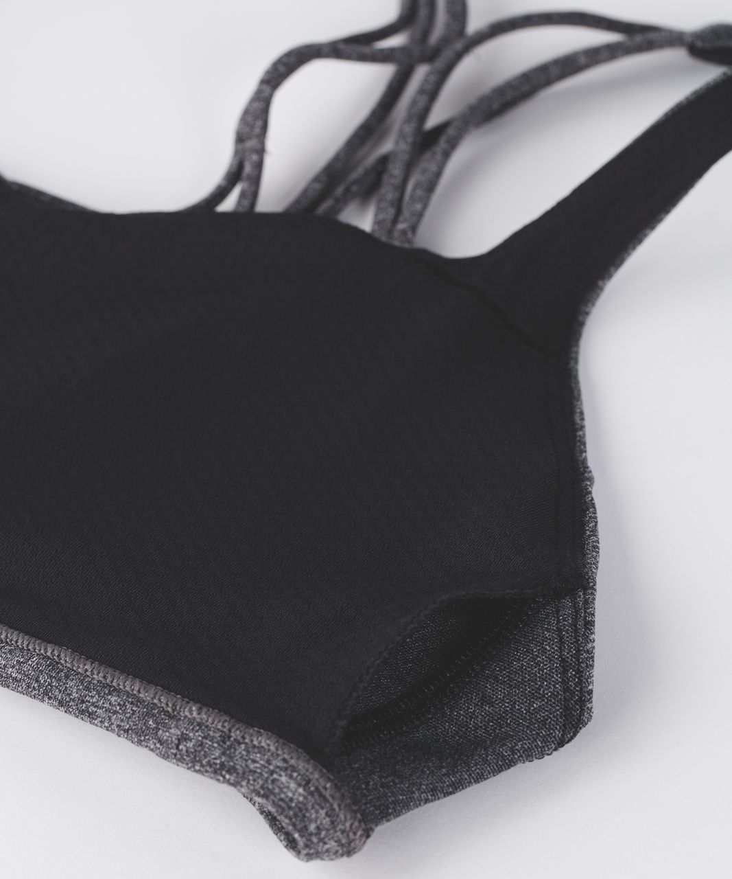 Lululemon Free To Be Zen Bra - Heathered Black