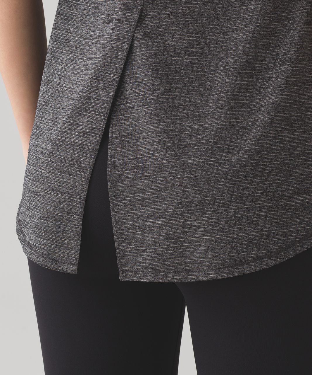 Lululemon Hot Like Agni Singlet - Heathered Black