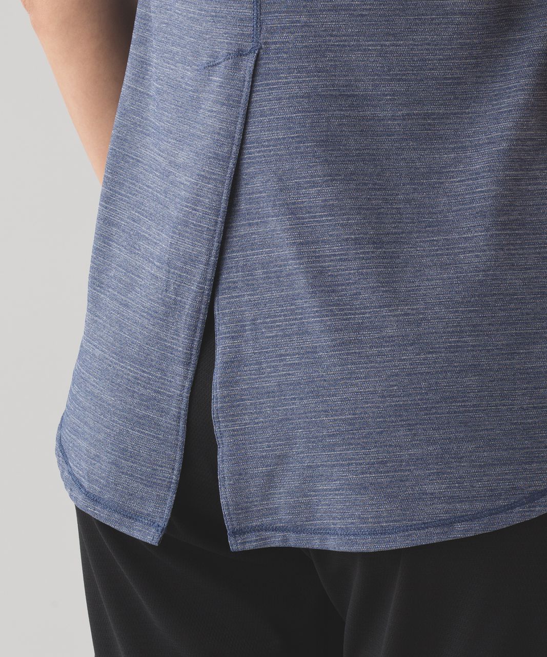 Lululemon Hot Like Agni Singlet - Heathered Astro Blue