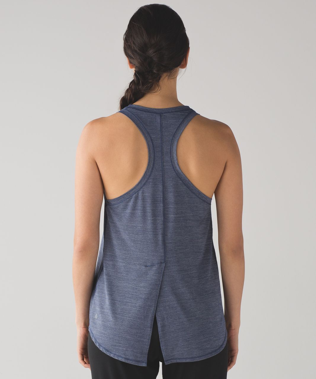 Lululemon Hot Like Agni Singlet - Heathered Astro Blue