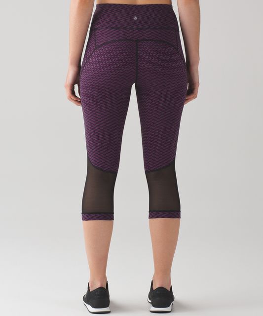 Lululemon Gear Up Crop (17) - Black - lulu fanatics