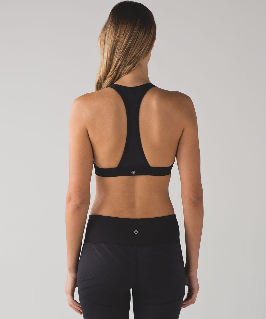 Lululemon Drop It Like It's Hot Bra - Dramatic Static White Black / Black -  lulu fanatics