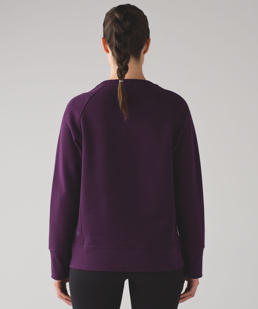 Lululemon Back To It Crew - Darkest Magenta