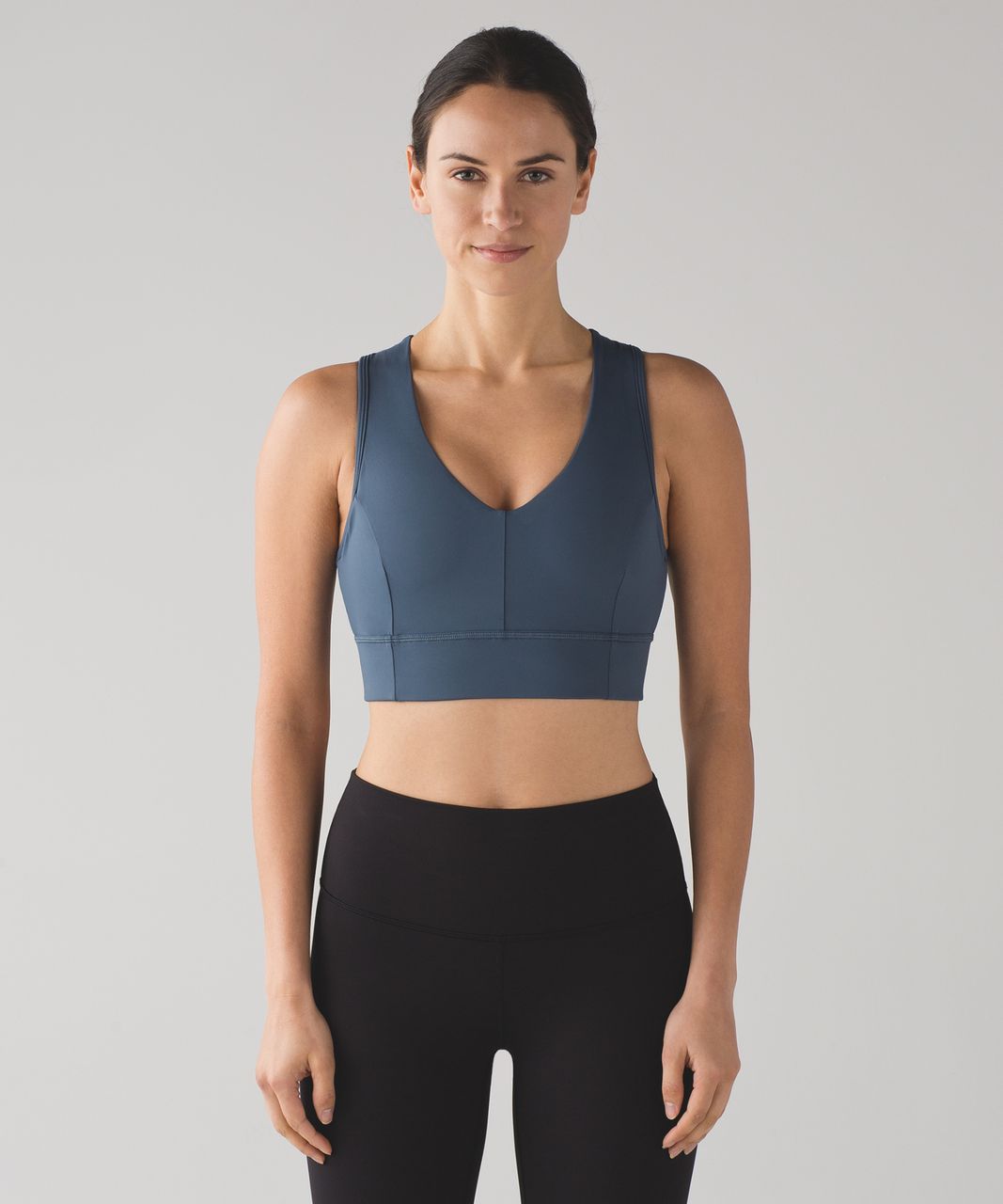 Lululemon Rising Salutation Bra - Astro Blue / Polar Pink