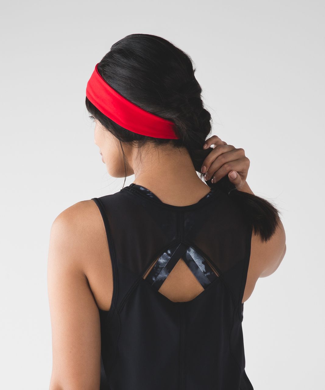 Lululemon Fly Away Tamer Headband II - True Red