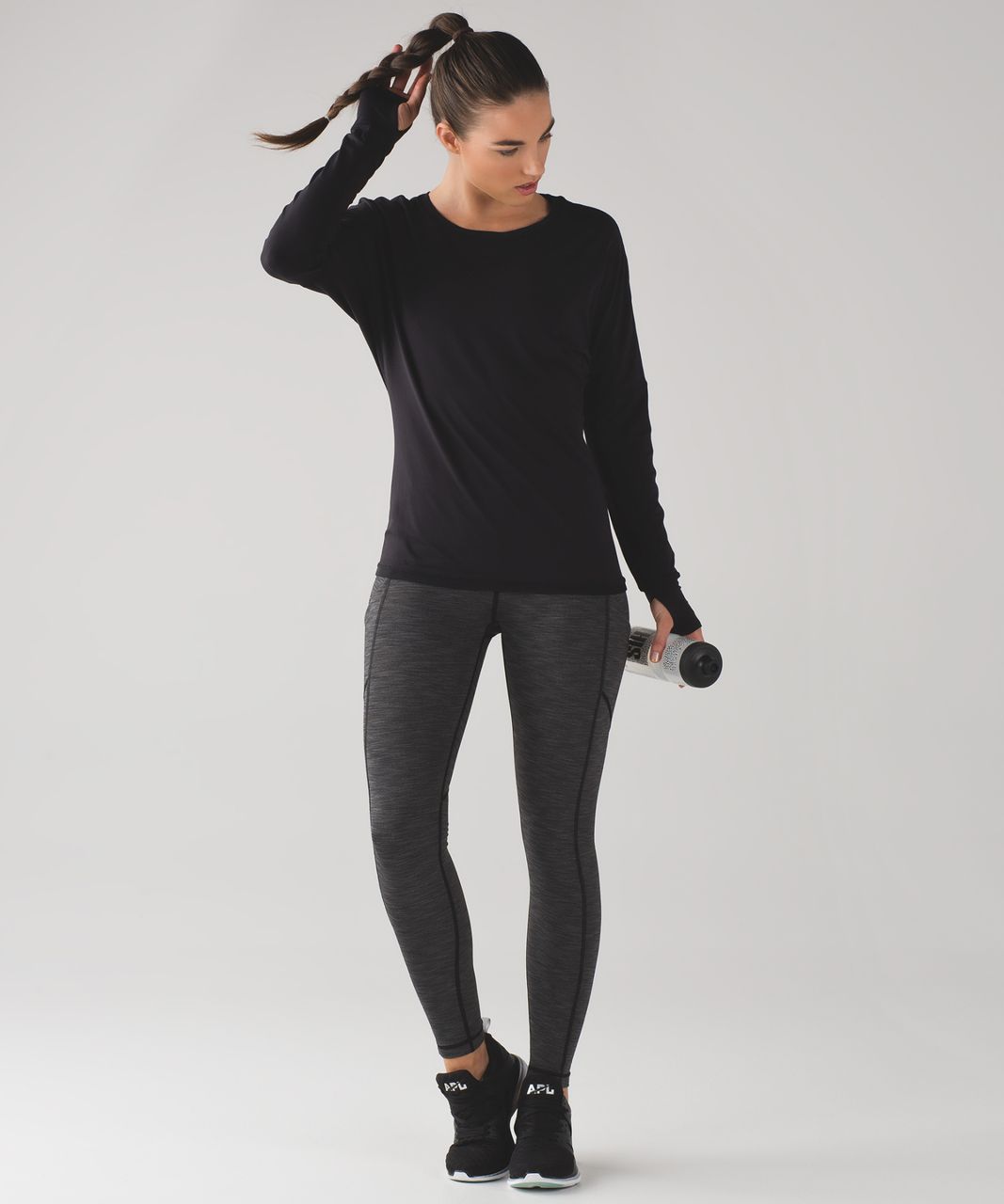 Lululemon Gear Up Long Sleeve - Black