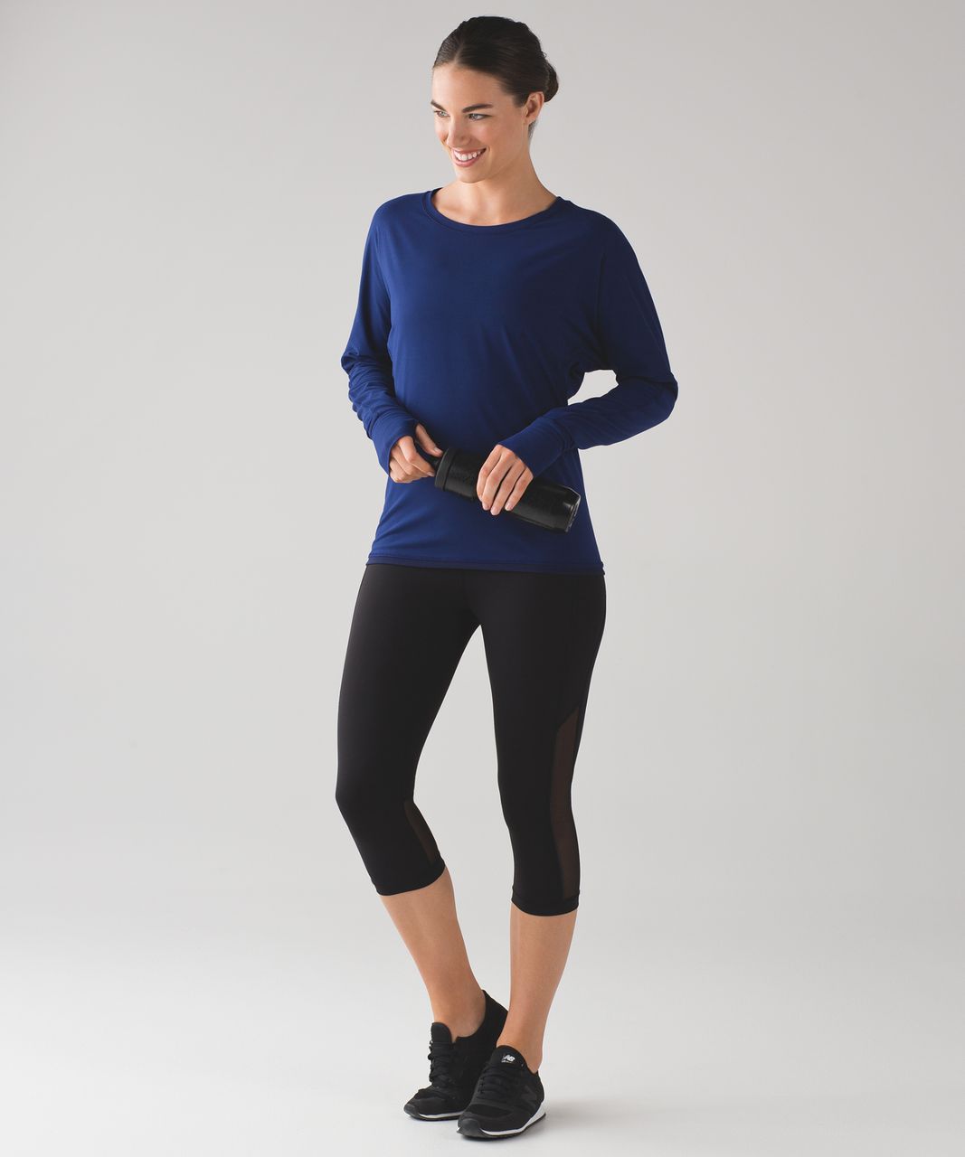 Lululemon Gear Up Long Sleeve - Hero Blue - lulu fanatics