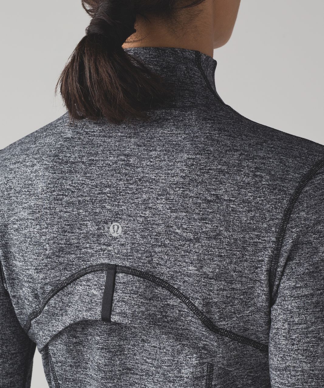 Lululemon Define Jacket - Luon Variegated Knit Black Heathered Black (First  Release) - lulu fanatics