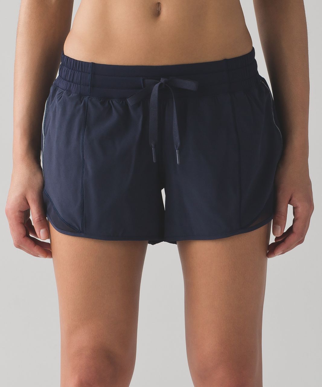 Lululemon Hotty Hot Short (Long 4") - Midnight Navy