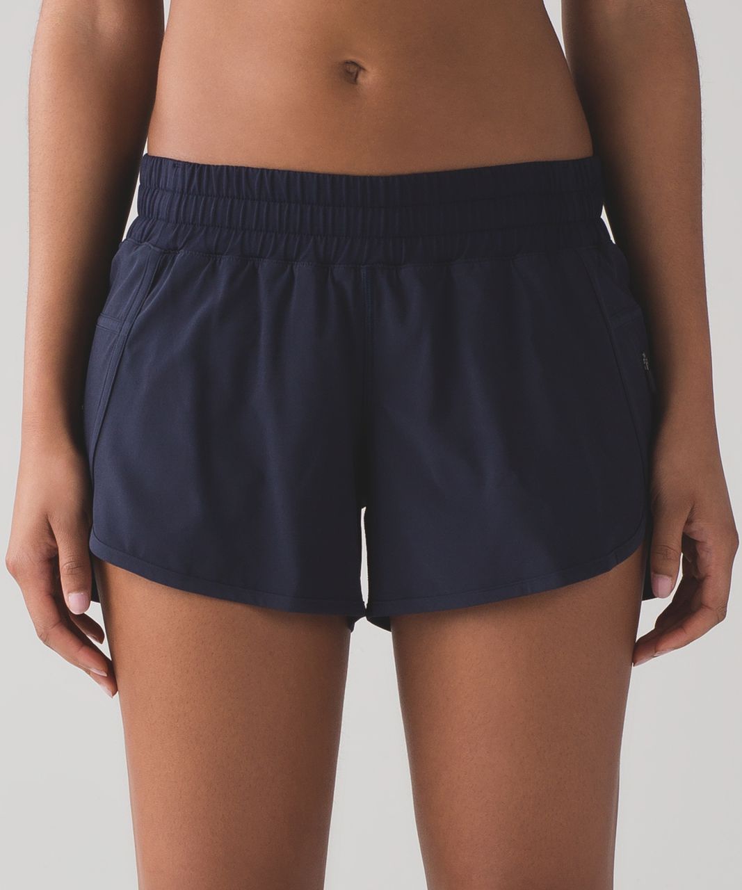 Lululemon Tracker Short IV (4-way Stretch 4") - Midnight Navy