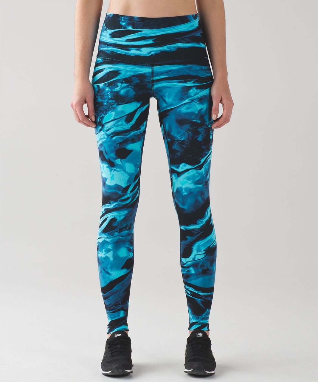 Lululemon Wunder Under Pant (Hi-Rise) (Engineered Print Nulux) - Flux  Wunder Under 50g Multi Black - lulu fanatics