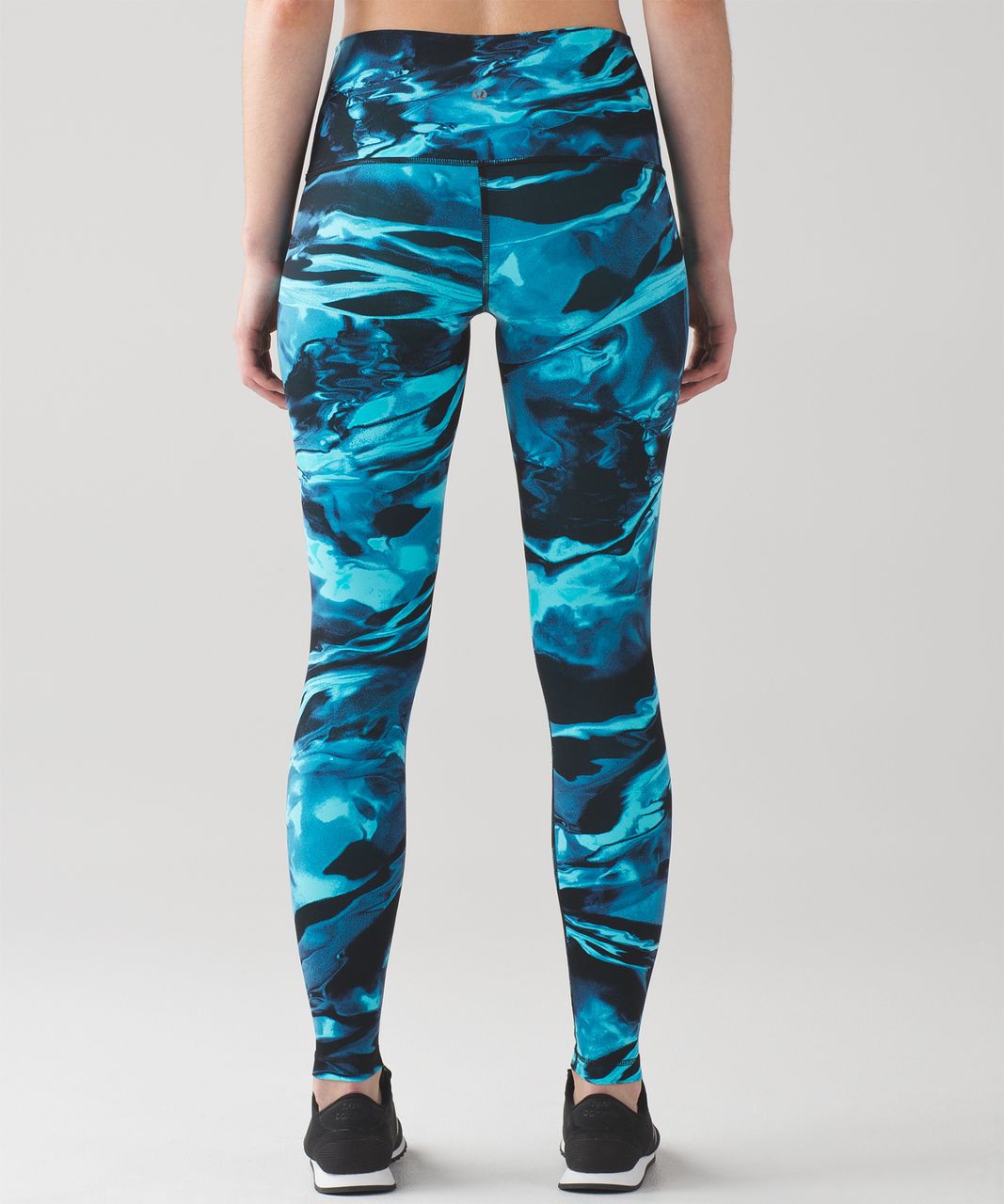 Lululemon Wunder Under Pant (Hi-Rise) - Space Dye Camo Alberta Lake Fresh  Teal - lulu fanatics