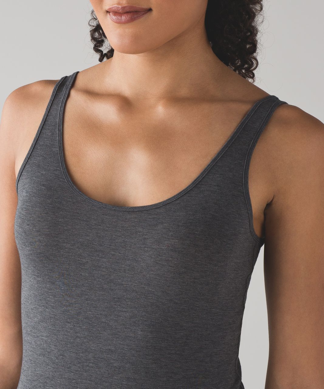 Lululemon Back At It Tank - Heathered Pitch Grey