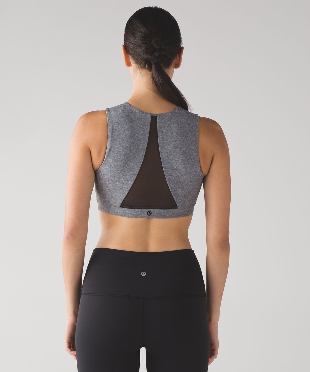 Lululemon Short Stop Bra - Heathered Slate