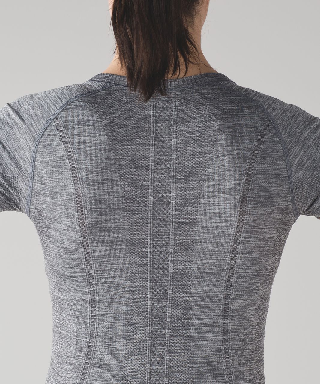 Lululemon Swiftly Tech Short Sleeve Crew - Slate / White