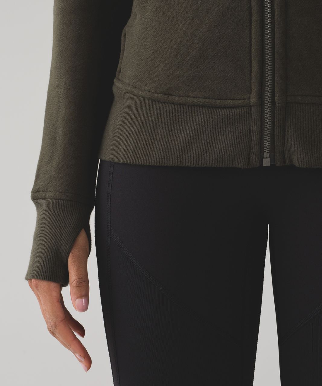 Lululemon Scuba Hoodie *Light Cotton Fleece - Dark Olive (First Release)