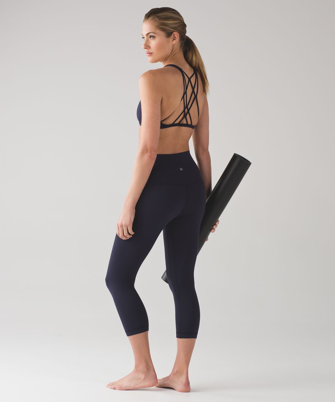 lululemon athletica, Intimates & Sleepwear, Lululemon Free To Be Zen Bra  Jacquard Blue Black