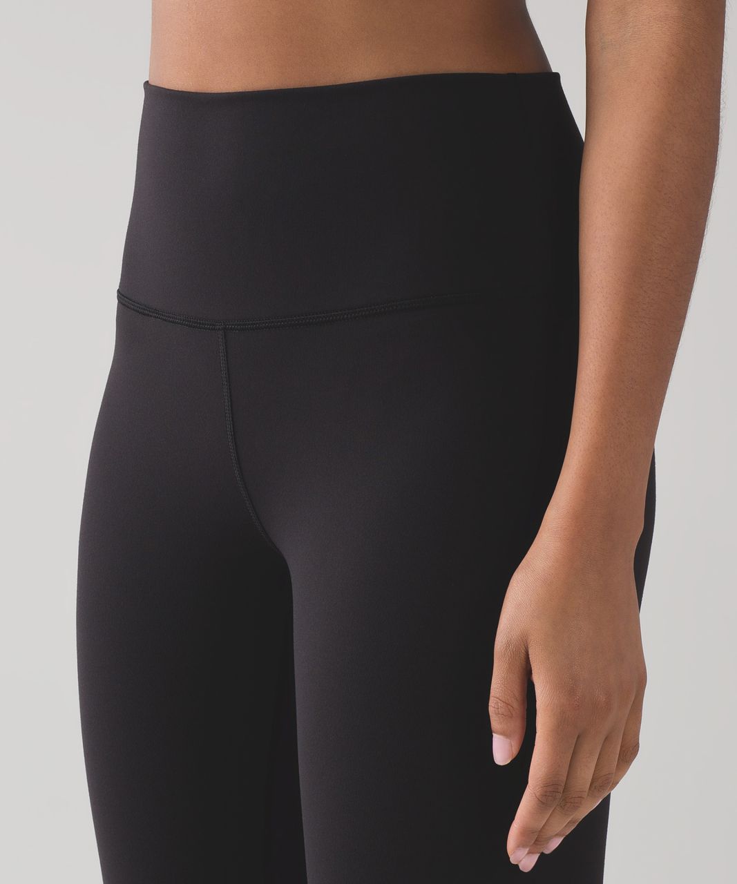 Women’s Lululemon Wunder Under Crop (Hi-Rise) *Full-On Luon 21, Black size  12