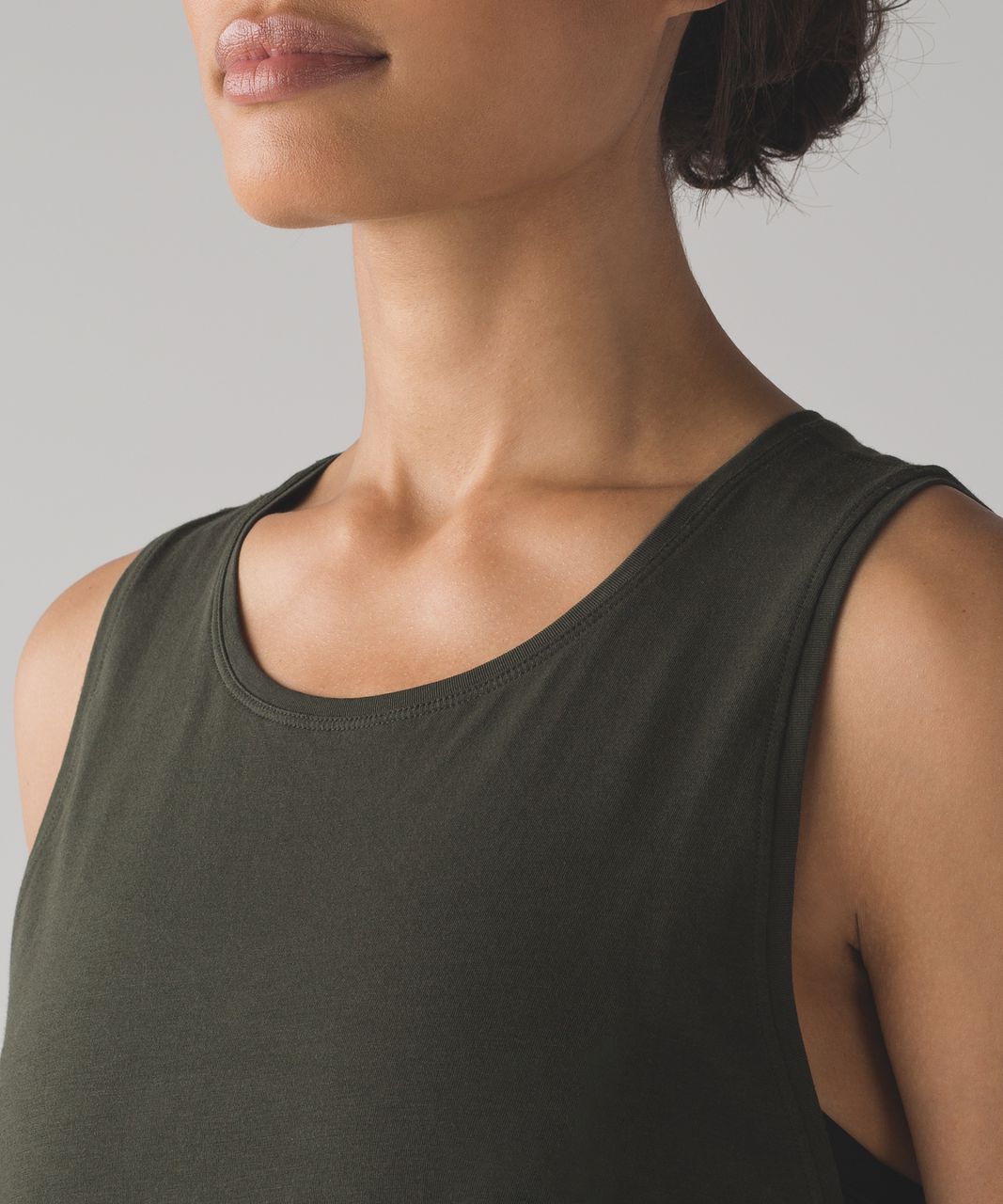 Lululemon Muscle Love Tank - Dark Olive