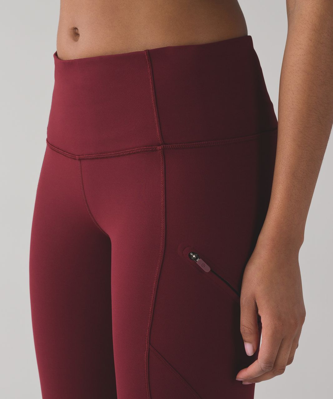 Lululemon Cadence Crusher Tight - Deep Rouge