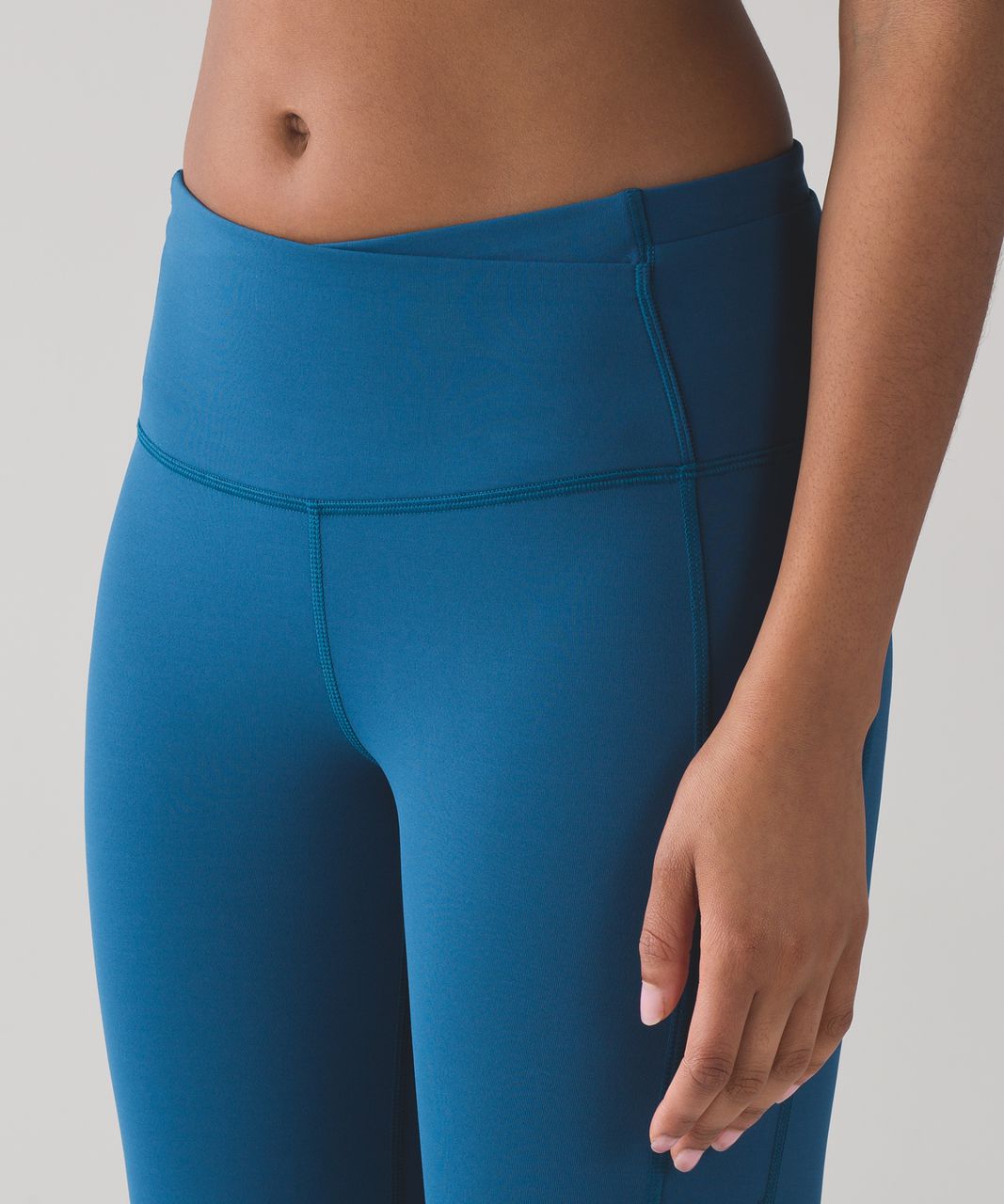 Lululemon Gear Up Crop (17") - Poseidon