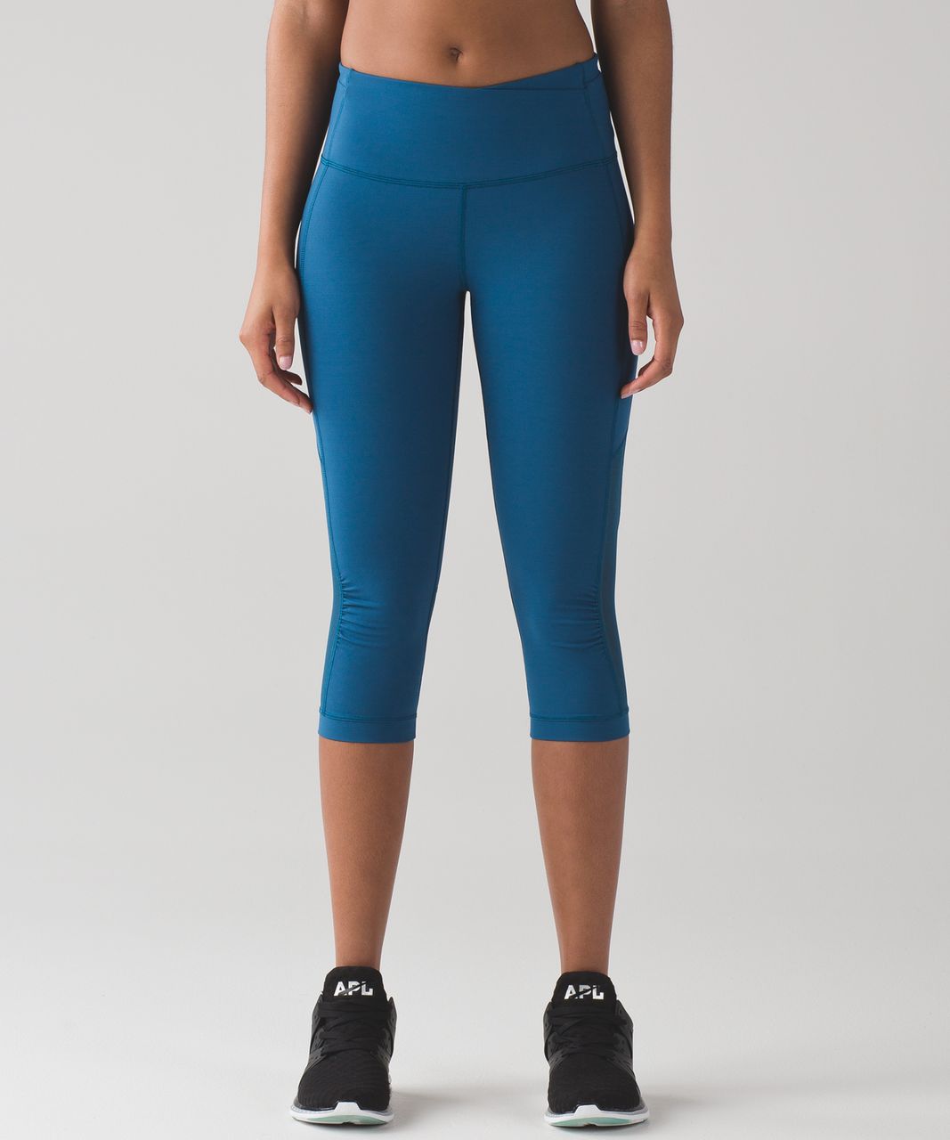 Lululemon Gear Up Crop (17") - Poseidon