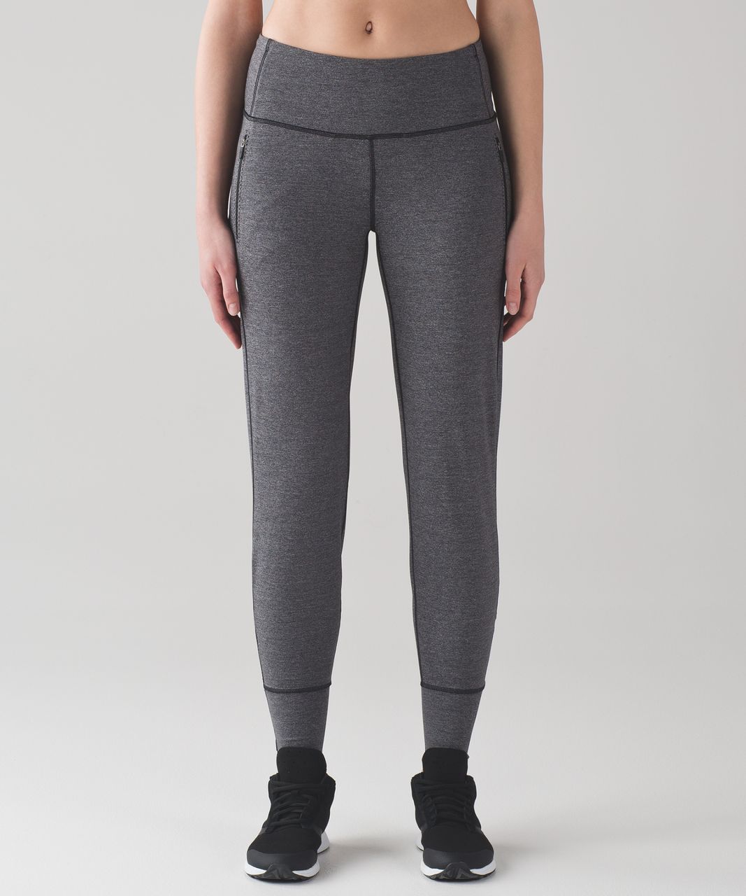 Lululemon City Trek Trouser II *28 - Heathered Black - lulu fanatics