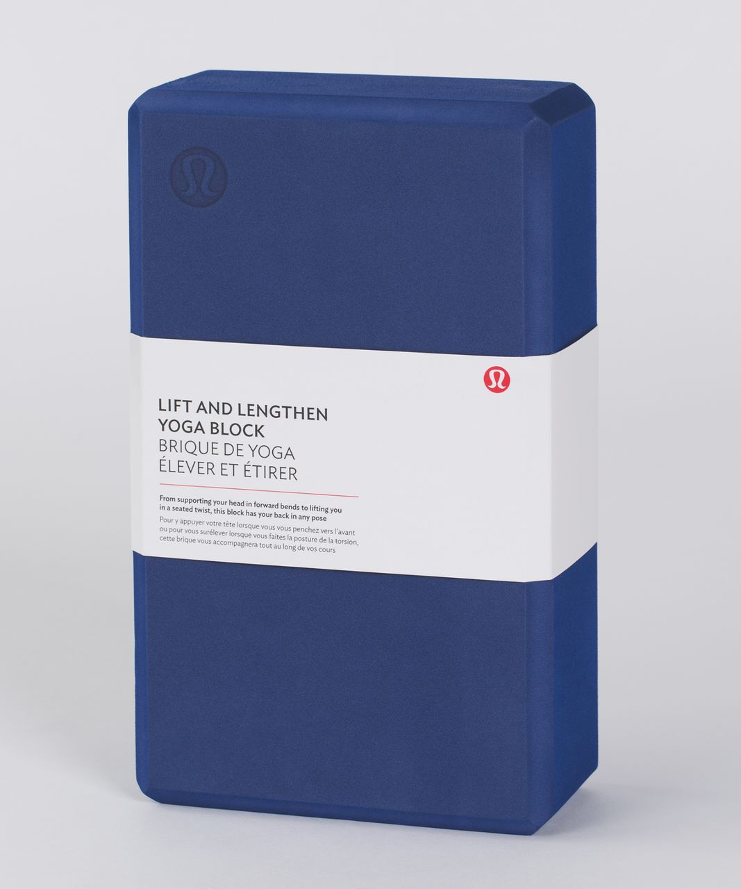 Lululemon Lift and Lengthen Yoga Block - Blueberry Jam - lulu fanatics