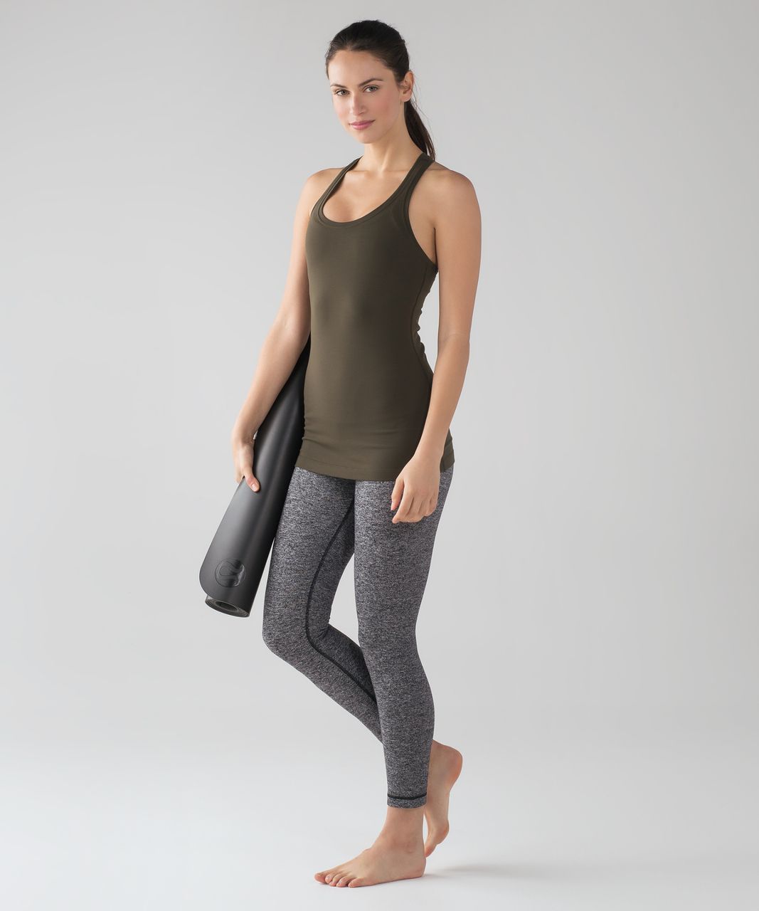 Lululemon Cool Racerback II - Dark Olive