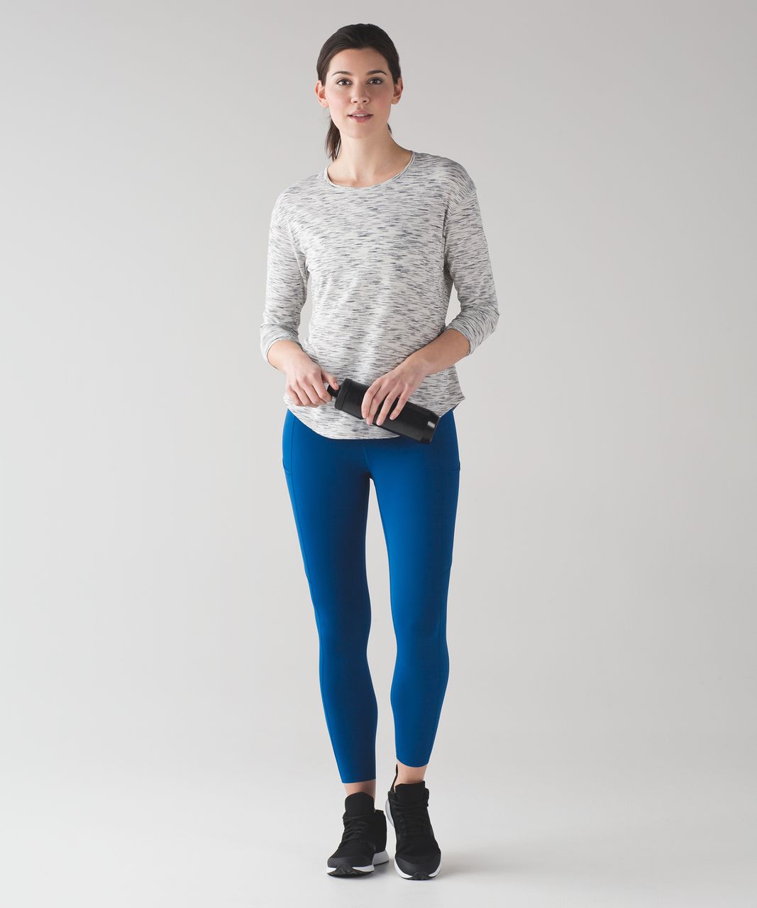 Lululemon Fast And Free 7/8 Tight - Dark Royal