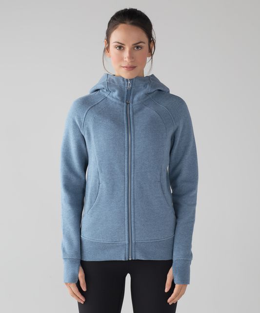 Lululemon Scuba Hoodie II - Heathered Fatigue Green / Fatigue Green ...