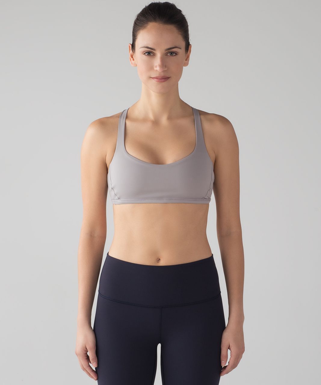 Lululemon Free To Be Zen Bra - Dark Chrome