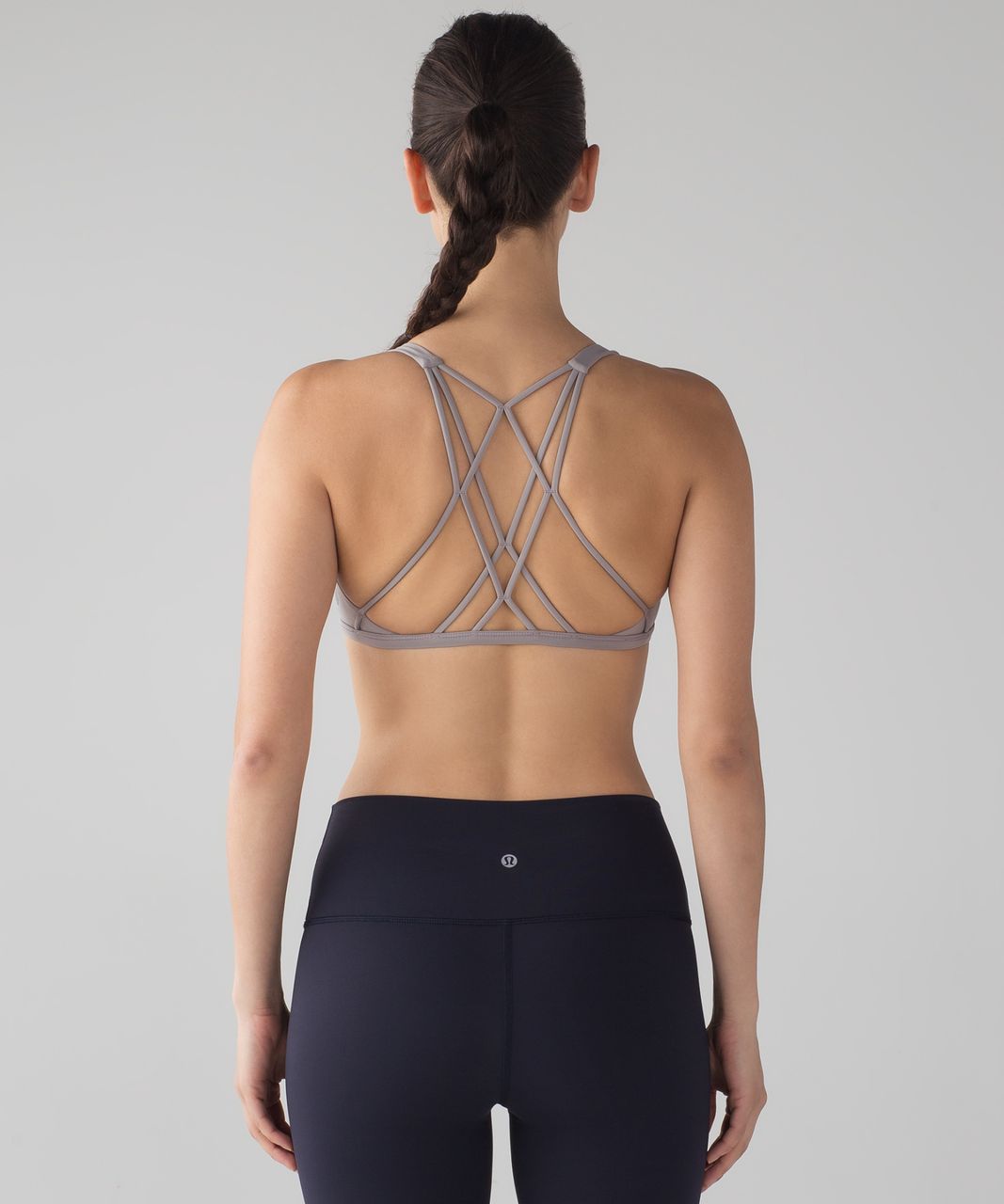 Lululemon Free To Be Zen Bra - Dark Chrome