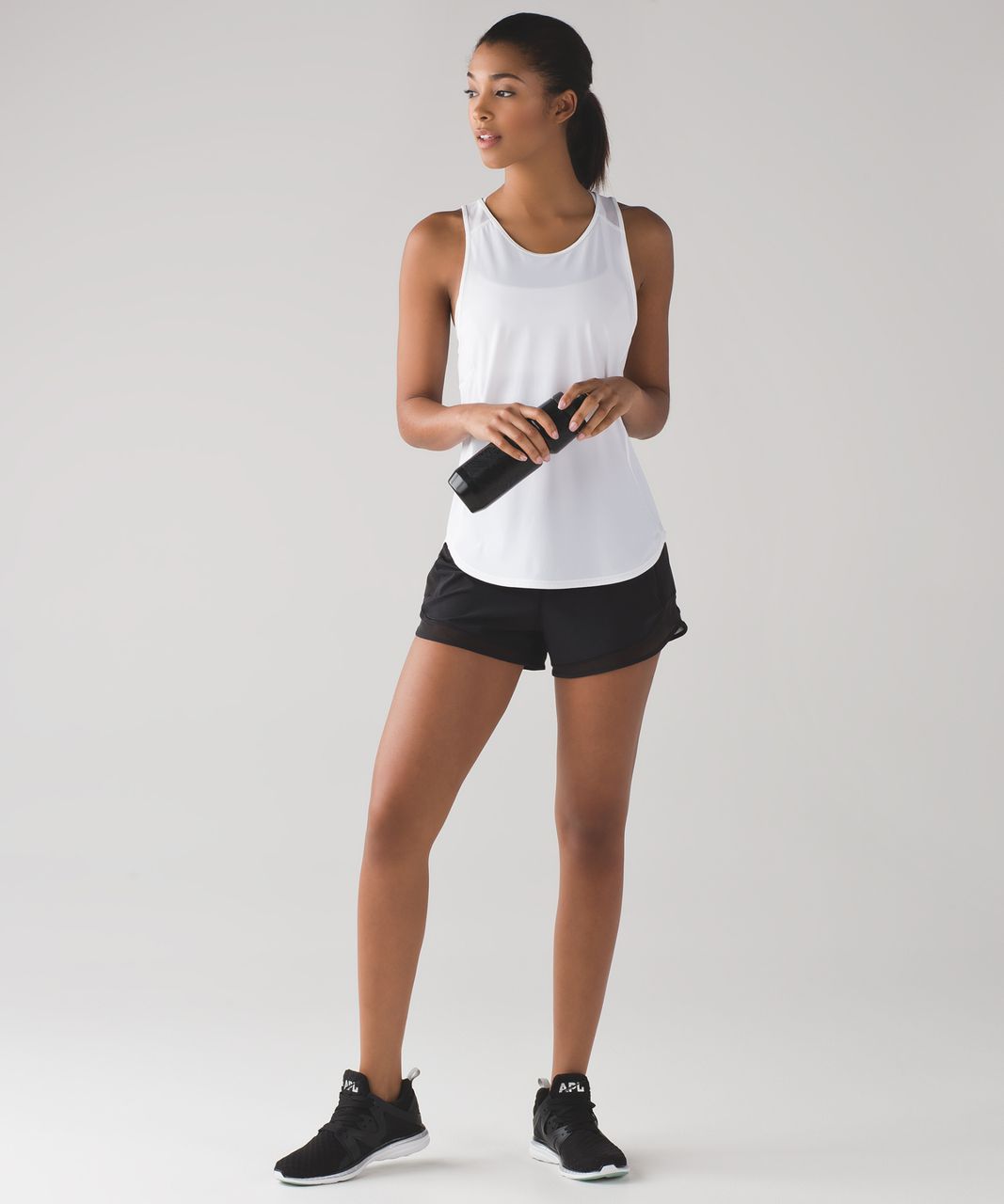 Lululemon Mind Over Miles Short - Black - lulu fanatics