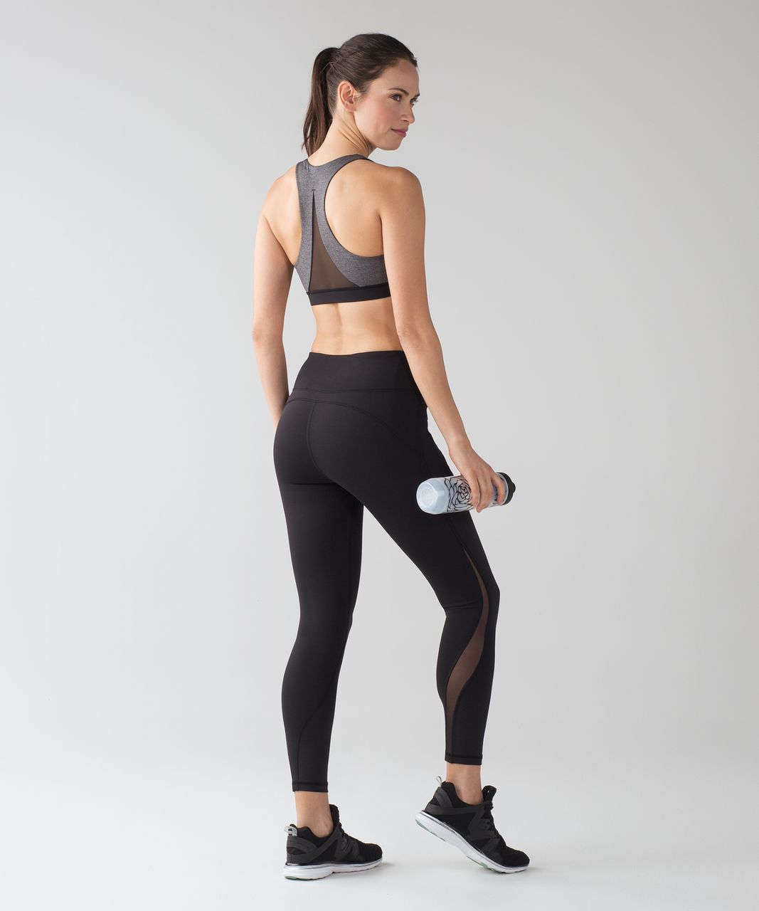 lululemon athletica, Intimates & Sleepwear, Lululemon Invigorate Bra In  Heathered Black