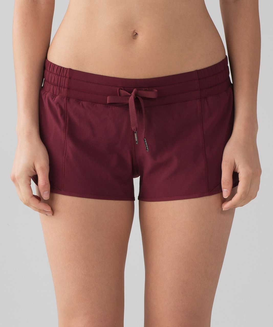 Lululemon Hotty Hot Short (2 1/2" ) - Deep Rouge