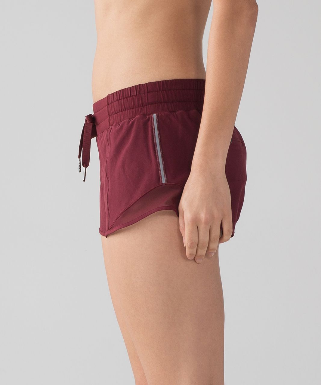 Lululemon Hotty Hot Short (2 1/2" ) - Deep Rouge