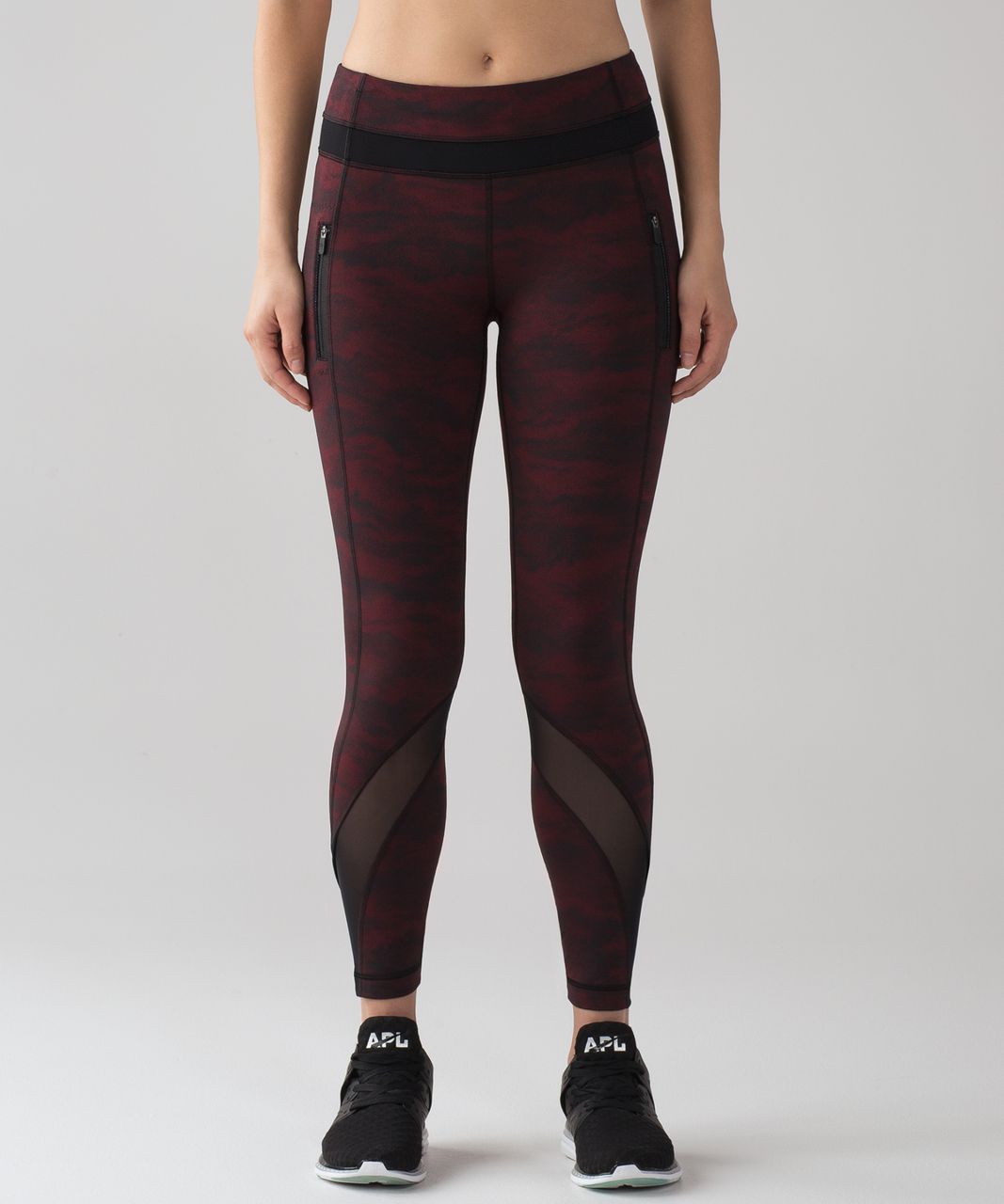 Lululemon Inspire Tight II - Power Luxtreme Hazy Days Black Deep